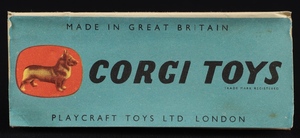 Corgi toys 204 rover 90 saloon mm102 booklet