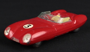 Orgi toys 151 lotus eleven le mans racing car red mm107 side