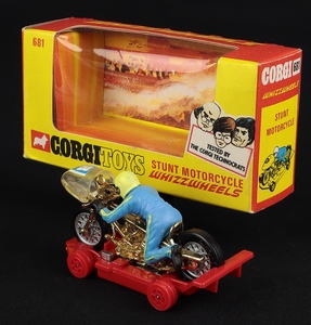 Corgi toys 681 stunt motorcycle mm98 back