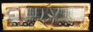 Corgi an 13419 erf ect olympic curtainside truck gold plated mm125 box inner