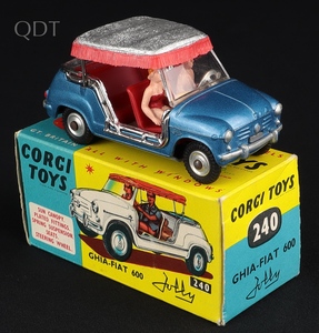 Corgi toys 240 ghia fiat jolly mm136 front