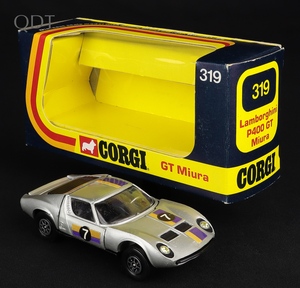 Corgi toys 319 lamborghini p400 gt miura mm134 front