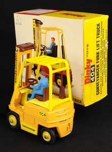Dinky toys 404 conveyancer fork lift truck mm152 back