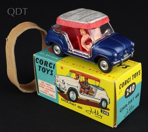 Corgi toys 240 ghia fiat jolly mm162 front